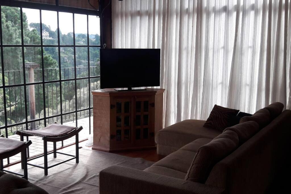 Casa E Vista Privilegiadas No Alto Do Capivari Campos do Jordão المظهر الخارجي الصورة